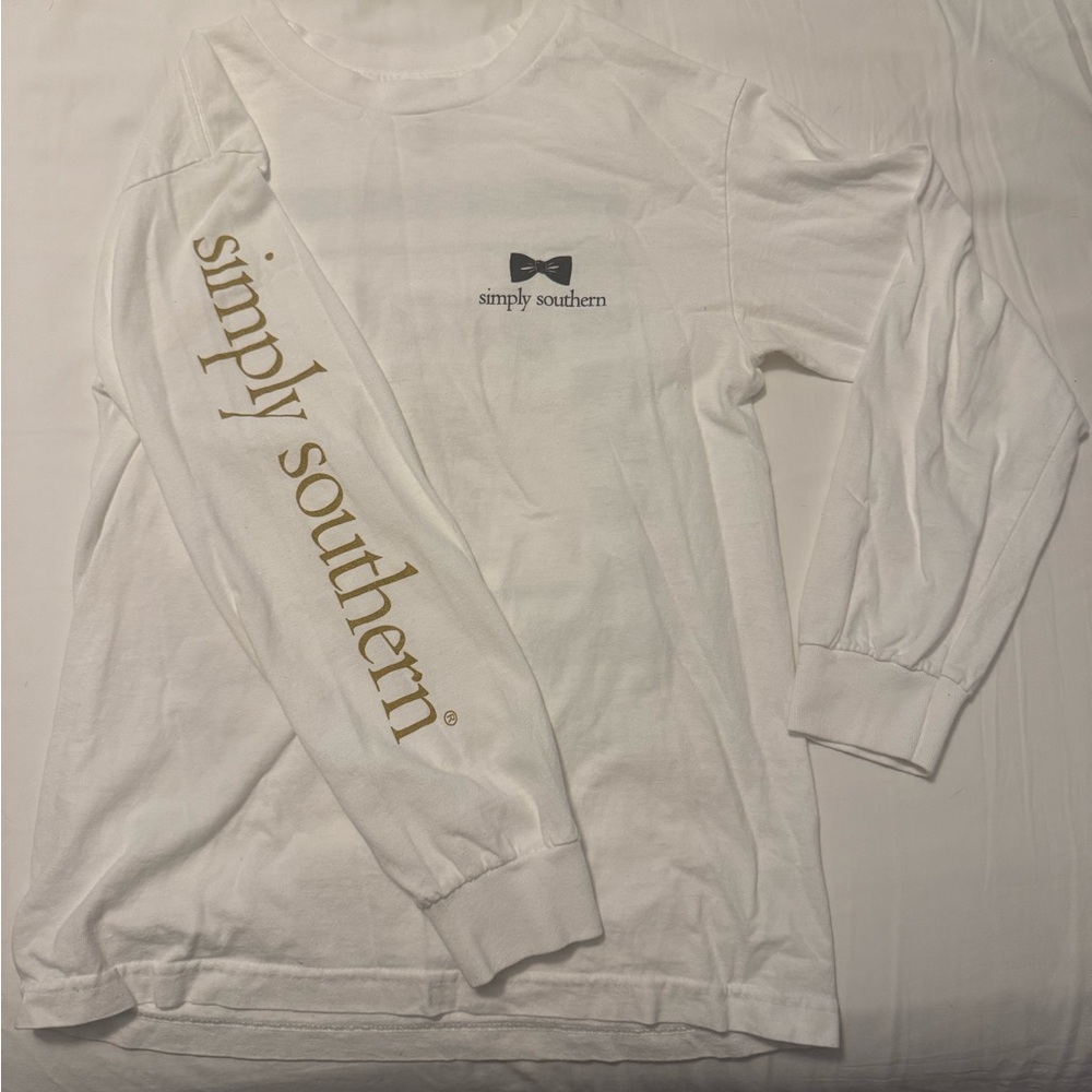 Simply Southern Classic White Shirt